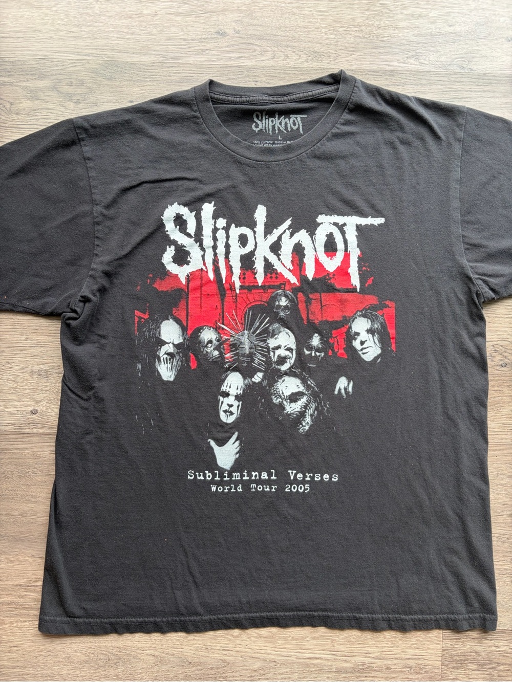 SlipKnot Subliminal Verses Tour Tee Sz.L